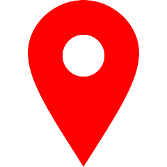 red map pin
