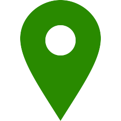 green map pin